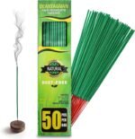 Mosquito Repellent Incense Sticks 50 Pieces per Box, for Patio/Natural Ingredien... - Image 2