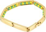 New 2026 Arrive Unisex Religious Stainless Steel South Africa Bracelet Green And... - Image 2