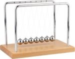 Newton's Cradle Balance Balls Fascinating Physics Gadget for Home and Office 7 B... - Image 2