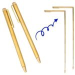 OIIKI 2PCS Dowsing Rods, Retractable divining rods, Portable Pen Shape L Rods, f... - Image 2