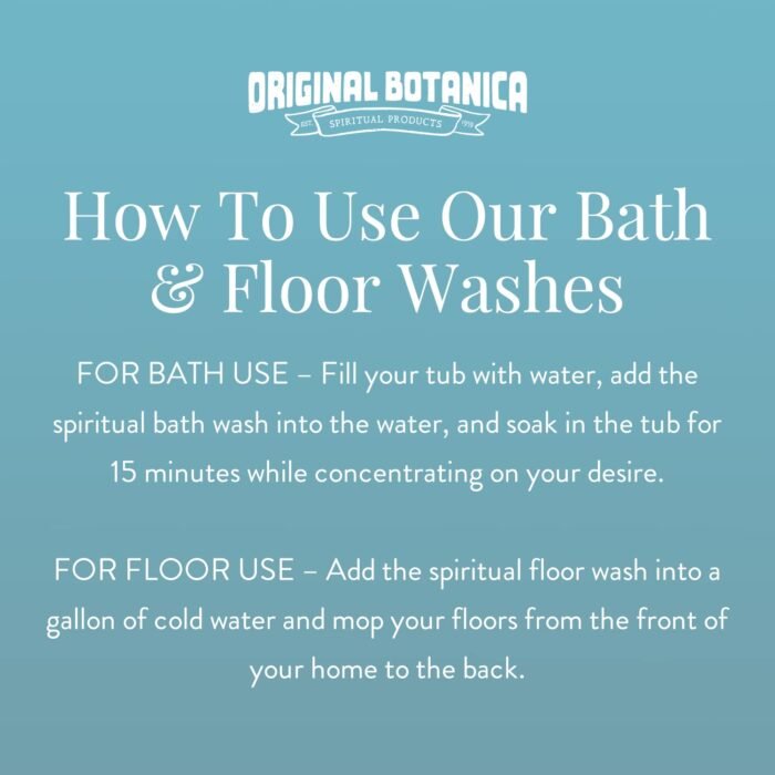 Original Botanica Money Drawing Bath and Floor Wash Spiritual Cleansing Negative... - Image 2