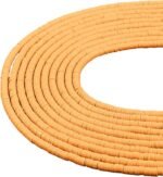 Ornaland 10 Strands 6mm Handmade Polymer Clay Beads Flat Round Disc Bead Vinyl D... - Image 2