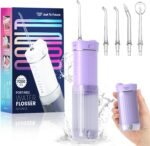 Portable Travel Water Flosser, Water Teeth Cleaner Pick,Mini Portable Oral Irrig... - Image 2