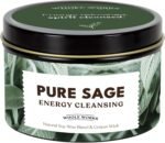 Premium Candle for Energy Cleansing – Natural Soy Wax Blend, Cotton Wick, Phthal... - Image 2