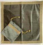 SMMS Spiritual Velvet Table Cloth Altar Tarot Spread (Grey/Silver, Small- 46cm*4... - Image 2