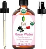 SVA ORGANICS Rose Water 4oz (118 ml) Refreshing Rose Water Spray for Skin Care, ... - Image 2