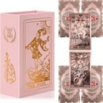 Tarot Cards for Beginners Waterproof Tarot Cards with Guide Book Gold Foil with ... - Image 2