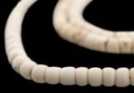 TheBeadChest White Turkana Beads: Authentic East African Tribal Glass Beads from... - Image 2