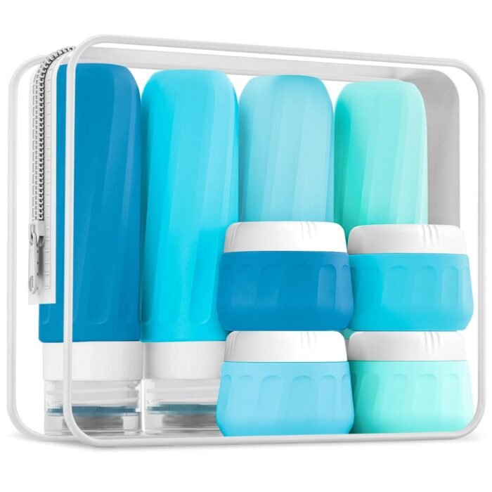 Travel Bottles for Toiletries, Travel Size Toiletries 10 Pack, Tsa Approved Trav... - Image 2