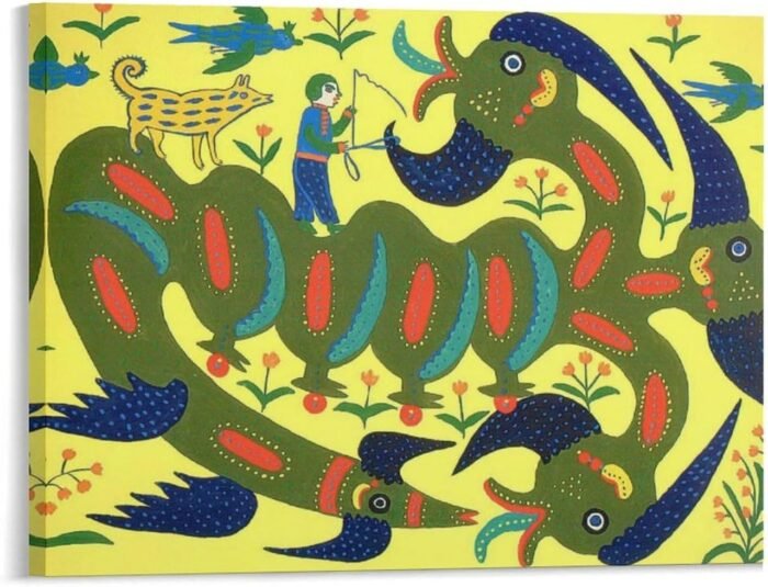 Vania Has Brided A Serpent by The Beard And Rides Through Town By Maria Prymache... - Image 2