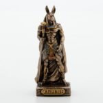 Veronese Design 3 3/8 Inch Anubis Egyptian God of The Dead Resin Miniature Hand ... - Image 2