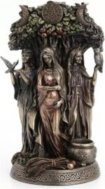Veronese Design Danu Irish Triple Goddess of The Tuatha De Danann Bronze Finish ... - Image 2