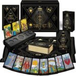 Wyspell Tarot Kit Includes Gold Tarot Cards with Guide Book, a Cloth, a Bag, a J... - Image 2