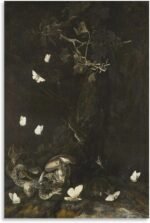 ZMLLCJF Otto Marseus Van Schrieck,Serpents And Insects Canvas Wall Art Print Pos... - Image 2