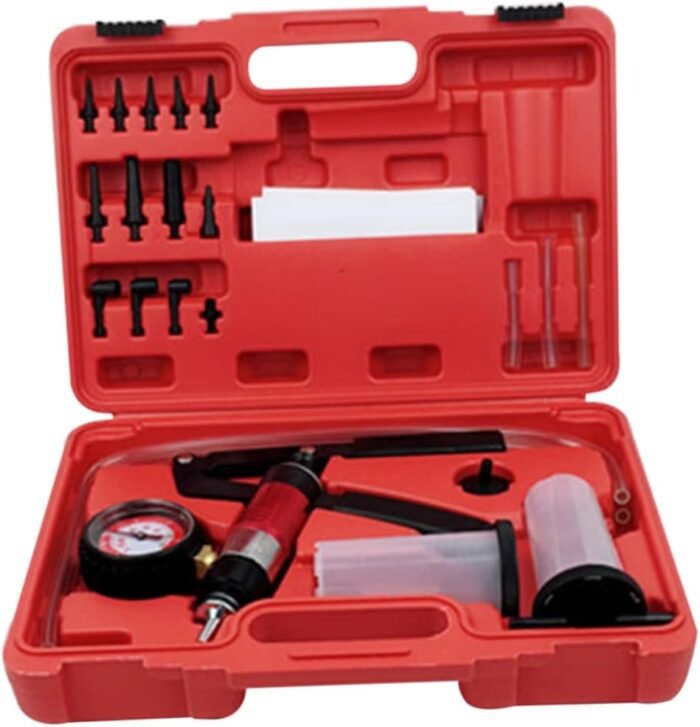 Zerodeko Hand Vacuum Pump Hand-held Vacuum Pump Manual Vacuum Pump Brake Bleeder... - Image 2