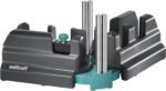 wolfcraft 6948200 Bevel and Mitre Box for 100 mm High Boards, Black - Image 2