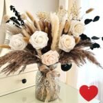 100pcs Artificial Flowers Arrangement With Vase Included, Dining Table Centerpie... - Image 2