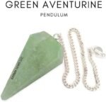 Green Aventurine, Pendulum, Crystals, Ouija Board, Jewelry Making Supplies, Dows... - Image 3