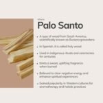 Palo Santo Hand-Rolled Incense Stick | 7 Sticks | Cleansing & Purifying | Handma... - Image 4