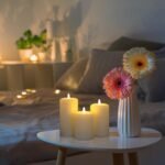 ANGELLOONG Battery Powered Candles with Remote, Real Wax Electric Flameless Cand... - Image 3