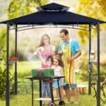 ABCCANOPY 8x5 Grill Gazebo - Outdoor BBQ Canopy Shelter with Led Light for Patio... - Image 5