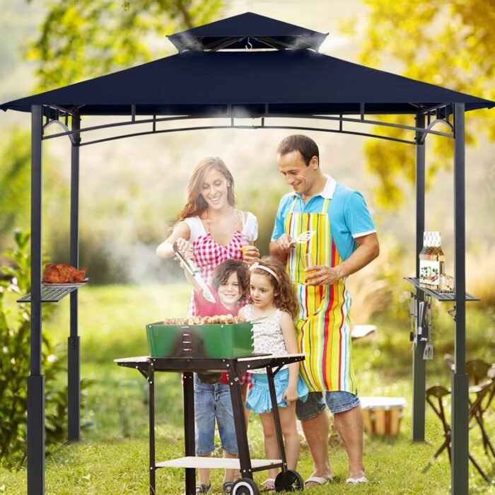 ABCCANOPY 8x5 Grill Gazebo - Outdoor BBQ Canopy Shelter with Led Light for Patio... - Image 7