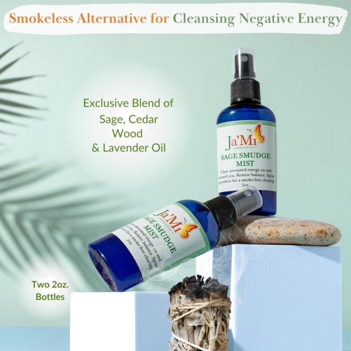 Harmony by Jami Sage Smudge Spray Sage Spray for Cleansing Negative Energy and P... - Image 3