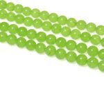 MJDCB Stone Beads 6mm 60pcs Round Fruit Green Jade Loose Gemstone Bead Charms fo... - Image 6
