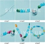 SUNNYCLUE 1 Box DIY 6Pcs Boho Shell Beads Beach Charm Anklet Christmas Bracelet ... - Image 4