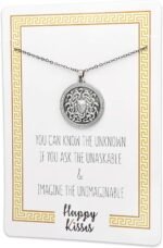 Happy Kisses Medusa Necklace - Pendant Jewelry – Greek Mythology Gift – Antique ... - Image 4