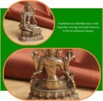 ERINGOGO Statue Desktop Decor Compact Figurine for Home Office Adornment Traditi... - Image 4