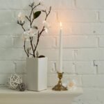 Unscented Taper Candles for Home – 10 Inch Tall Clean Burning Candlesticks | Per... - Image 3