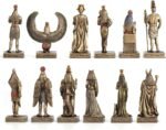 Veronese Design Egyptian Gods Resin Figurines Hand Painted Bronzed Statue - Image 3