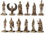 Veronese Design Egyptian Gods Resin Figurines Hand Painted Bronzed Statue - Image 4