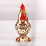 Crystal Rooster Animal Collectible Cute Figurine Ornament Gifts Home Decor (Gold... - Image 5