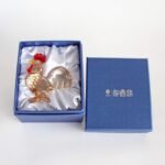 Crystal Rooster Animal Collectible Cute Figurine Ornament Gifts Home Decor (Gold... - Image 7