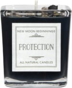 Protection Candles by New Moon Beginnings - Grounding & Intention Candle - Black... - Image 4