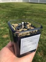 Protection Candles by New Moon Beginnings - Grounding & Intention Candle - Black... - Image 7