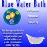 Blue Water-Spiritual Water 16 oz-Bath Ritual & Floor Wash-Remove Negative Energy... - Image 3