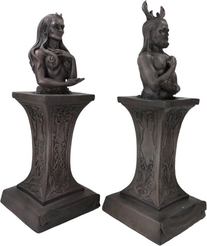 Ebros Neopaganism Wiccan Primary Deity Statue Featuring The Masculine Horned God... - Image 7
