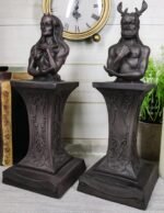 Ebros Neopaganism Wiccan Primary Deity Statue Featuring The Masculine Horned God... - Image 9