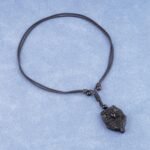 ASGIFT Black Obsidian Necklace Healing Crystal Stone Amulet Protection Pendant w... - Image 4