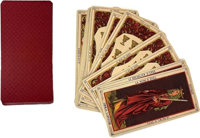 Grand Etteilla Tarot Deck Trois & Guide | Made in USA | Oversized, Tarot Egyptie... - Image 4