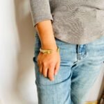 PEAS Fashion 18K Gold Plated Jewelry Dragon Head Open Cuff Bracelet - Image 7