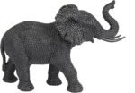 Deco 79 Polystone Elephant Decorative Sculpture Home Decor Statue, Accent Figuri... - Image 5
