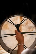 Meinl Sonic Energy 14" Ritual Shaman Frame Drum with Mallet For Meditation, Soun... - Image 7