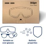 Dräger Safety Glasses X-pect 4800 | Anti-Fog & Anti-Scratch Safety Goggles with ... - Image 4