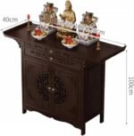 - Personal Shrine with Storage, Chinese Cabinet Style, Home Incense Offering Tab... - Image 3