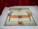 Altar Cloth or Tarot Mat - Altar Cloth or Tarot Mat - Symbols of Isis - Egyptian... - Image 5