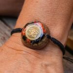 Orgone Bracelets Eye of Horus Amulet Protection Orgonite Black Tourmaline Pyrite... - Image 4